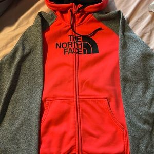 Comfortable outer wear. Soft feel and warm for the cooler elements.